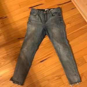 Kenzie, jeans: Vintage Luxe. Kelsey high-rise skinny.